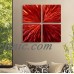 Modern Abstract  Painting Metal Wall Art Home Decor - Incinerate by Jon Allen   351027023869